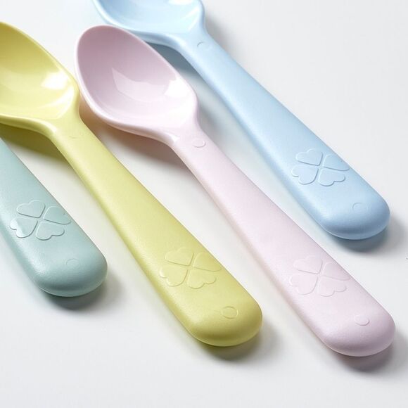 8 NEW IKEA Spoon, mixed colors Set of 2 NIB - Picture 1 of 4